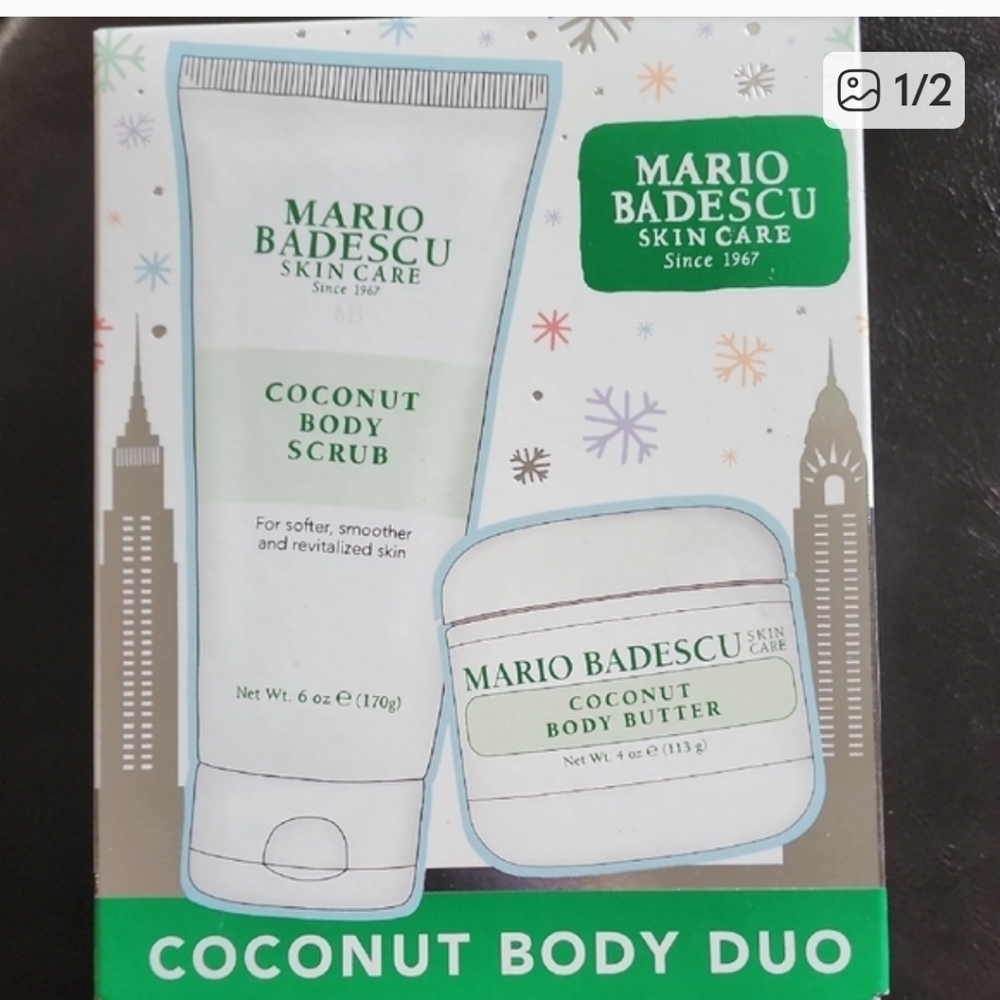 Mario Badescu Coconut Body Duo – Scrub & Body Butter Set 🥥✨ - Picture 3 of 3